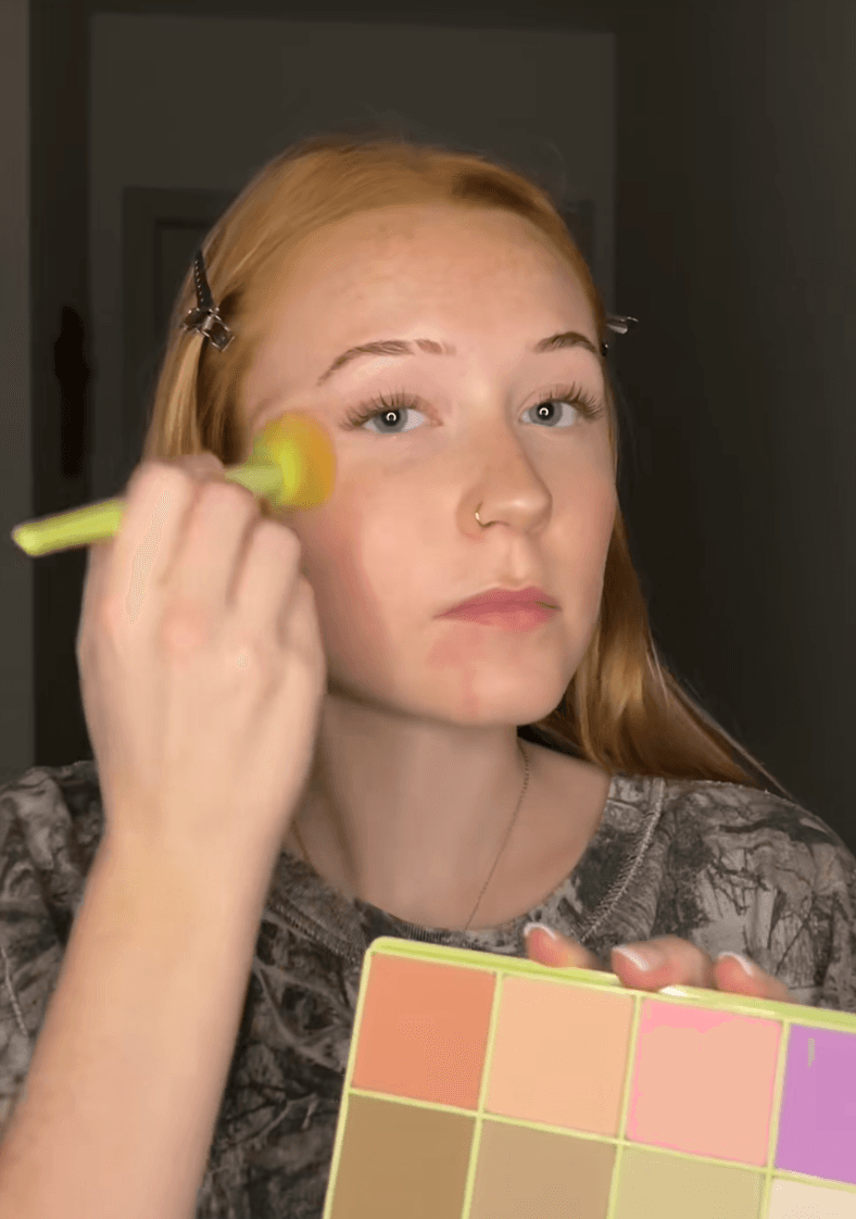 5 minute makeup with popular products