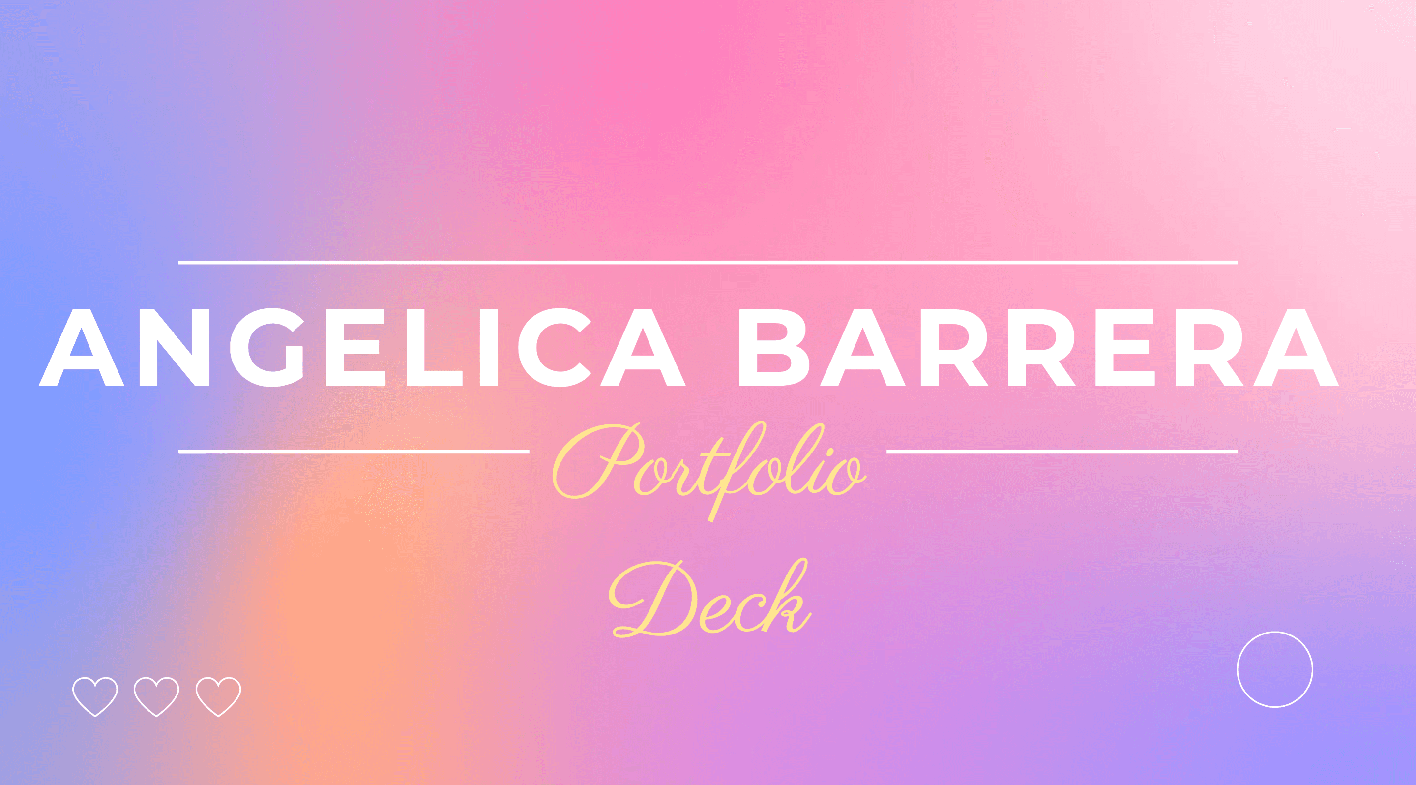 Portfolio Deck