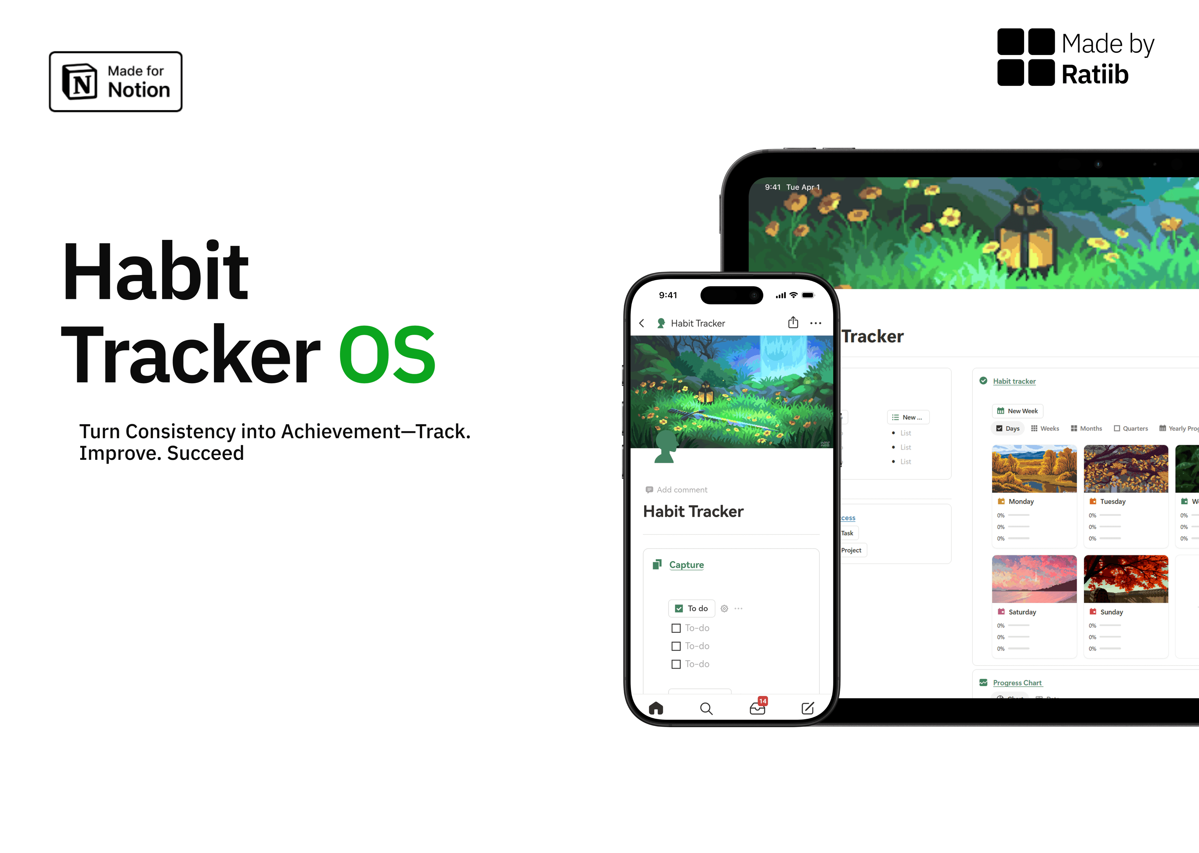 Habit Tracker OS Plus