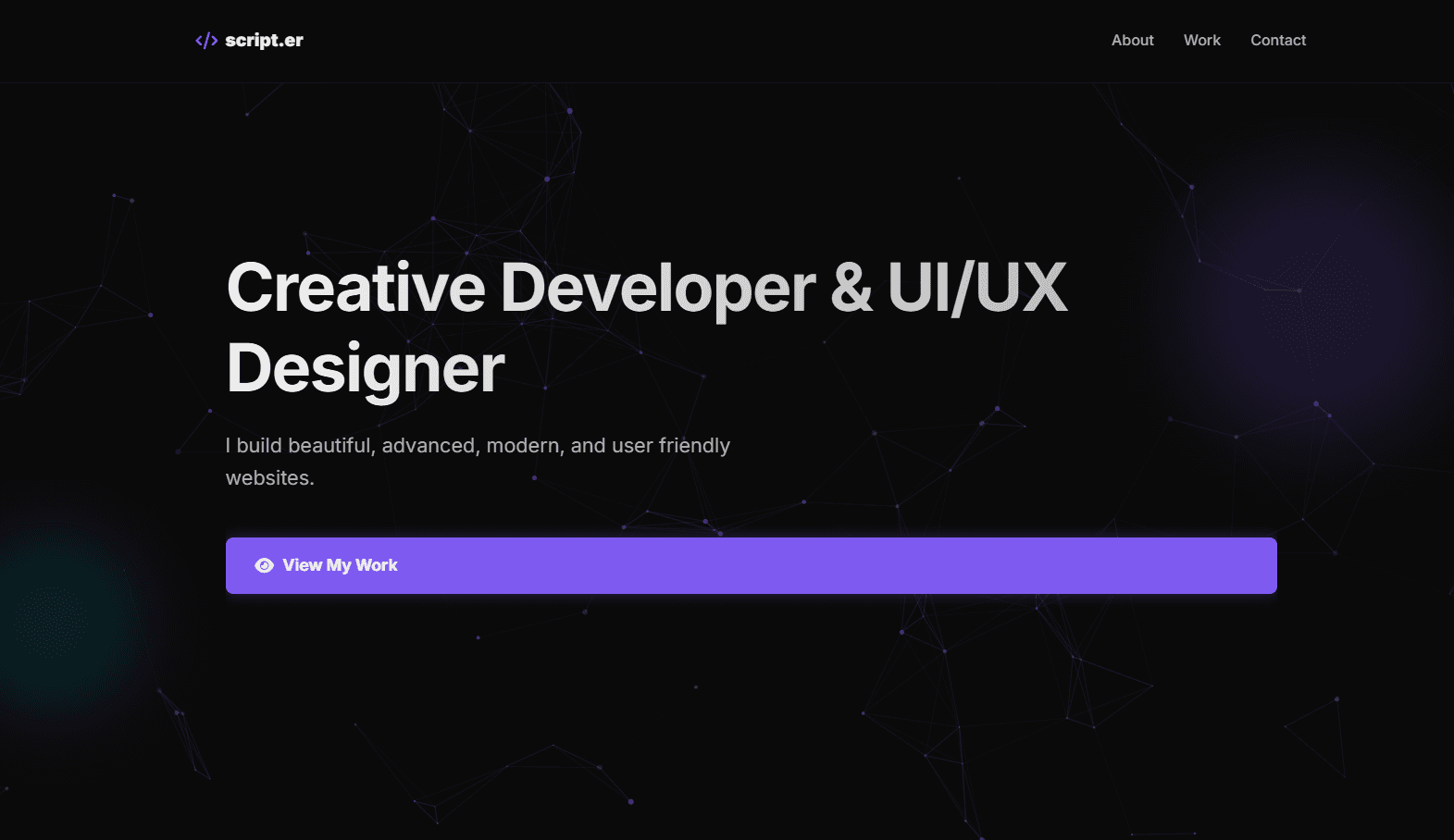 Main Website Portfolio