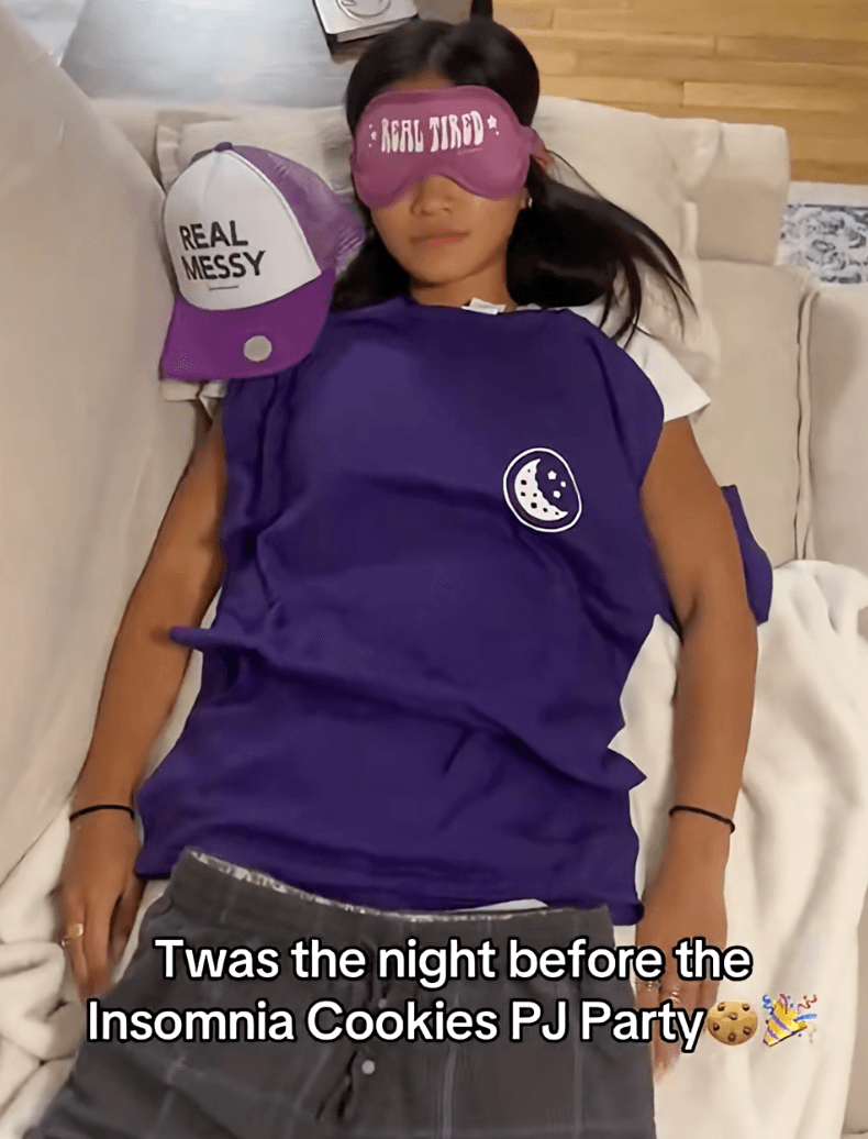 Insomnia Cookies PJ Party Promo Video