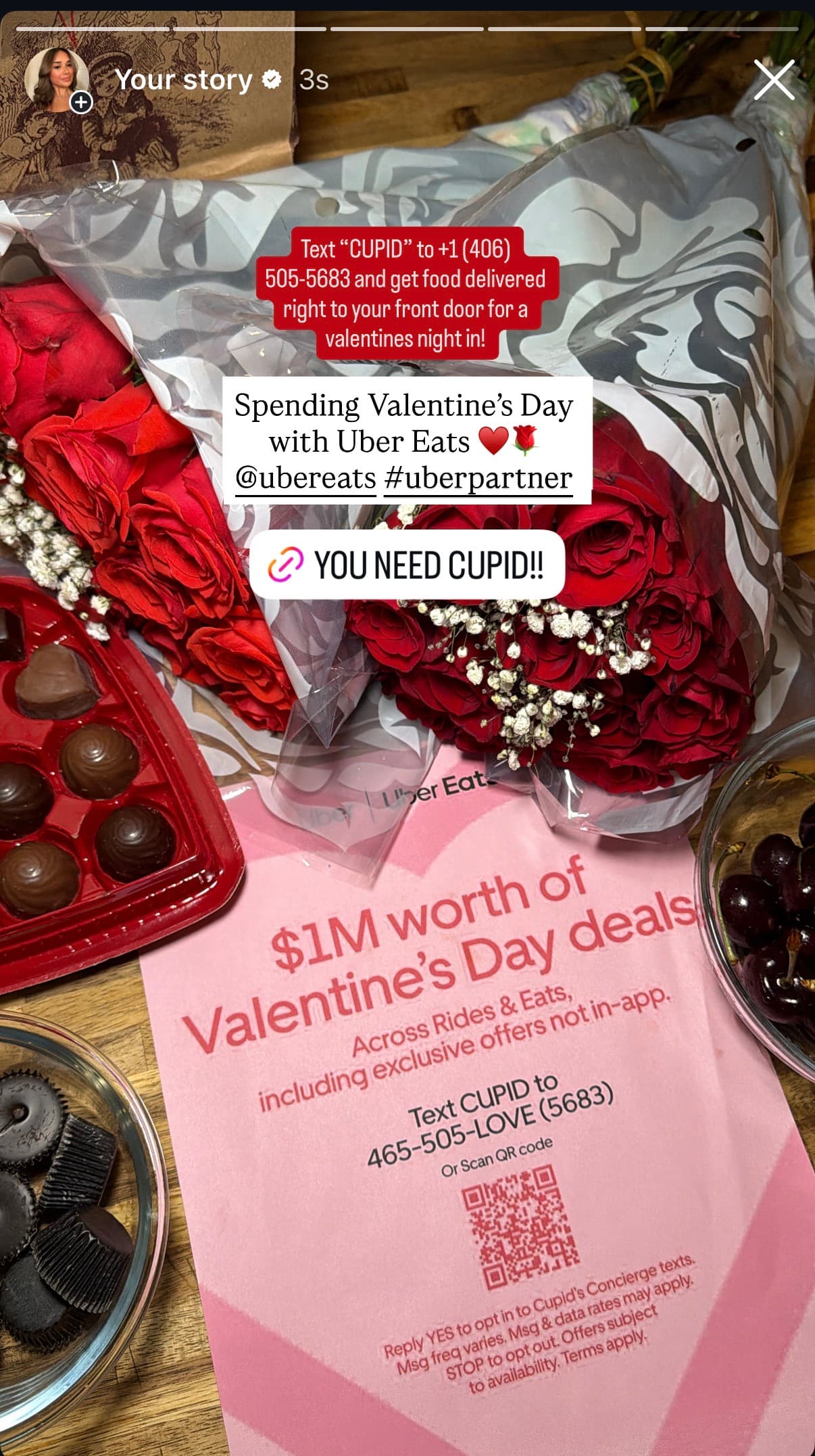 You need Cupid - insta story!