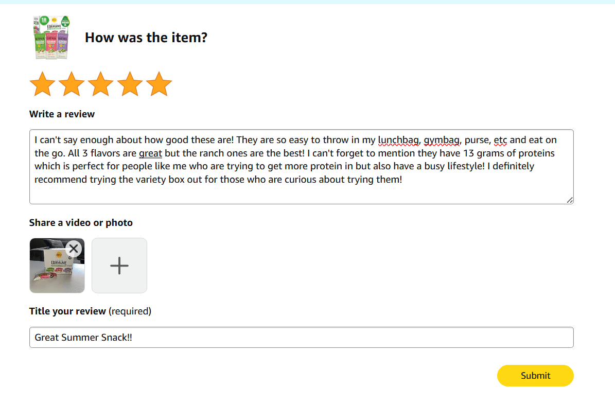 review screenshot